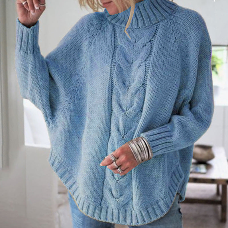 Stilværk™ | Elegant poncho-inspireret trøje