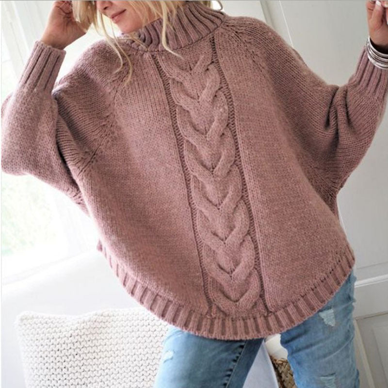 Stilværk™ | Elegant poncho-inspireret trøje