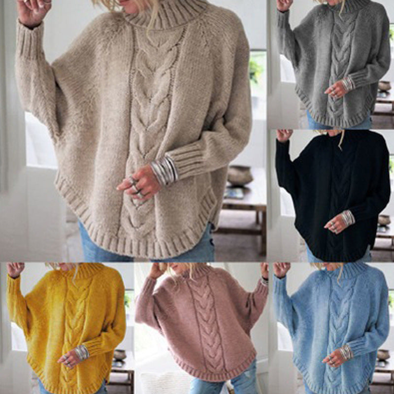 Stilværk™ | Elegant poncho-inspireret trøje