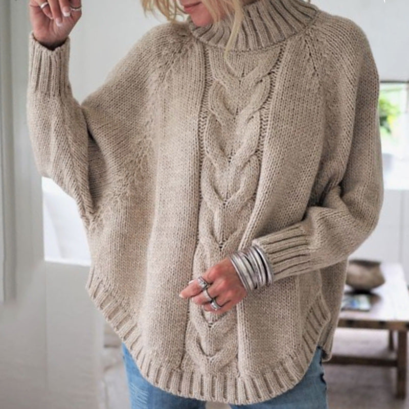 Stilværk™ | Elegant poncho-inspireret trøje