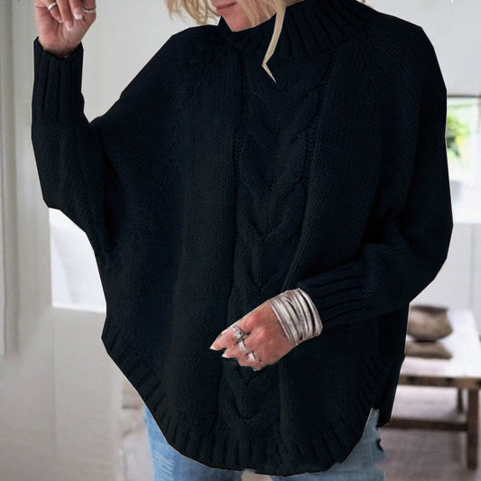 Stilværk™ | Elegant poncho-inspireret trøje