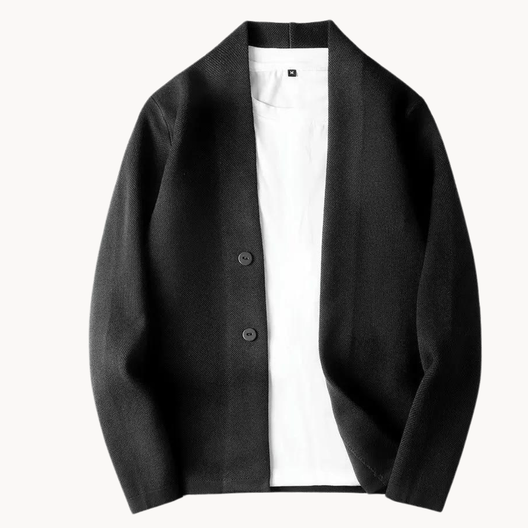 Stilværk™ | Herre Afslappet Åben-Front Cardigan