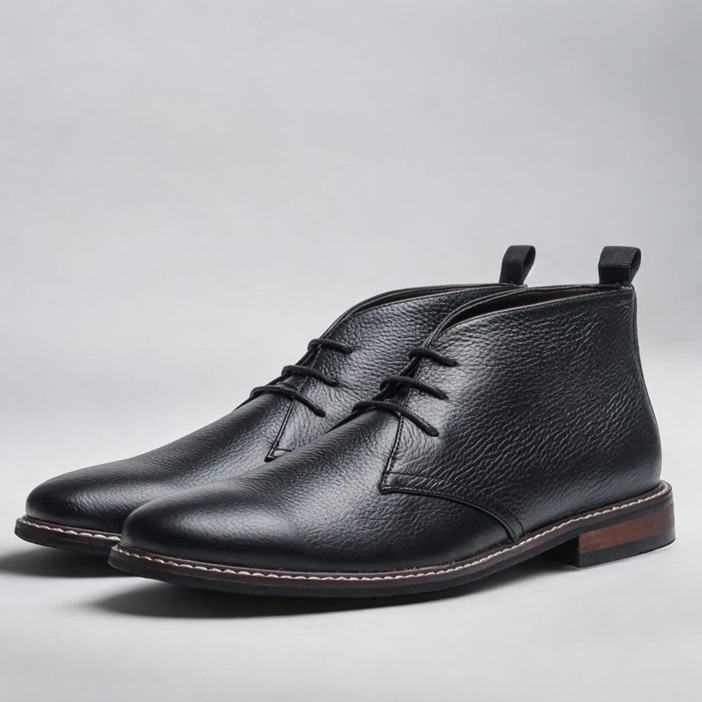 Stilværk™ | Chukka støvler i læder