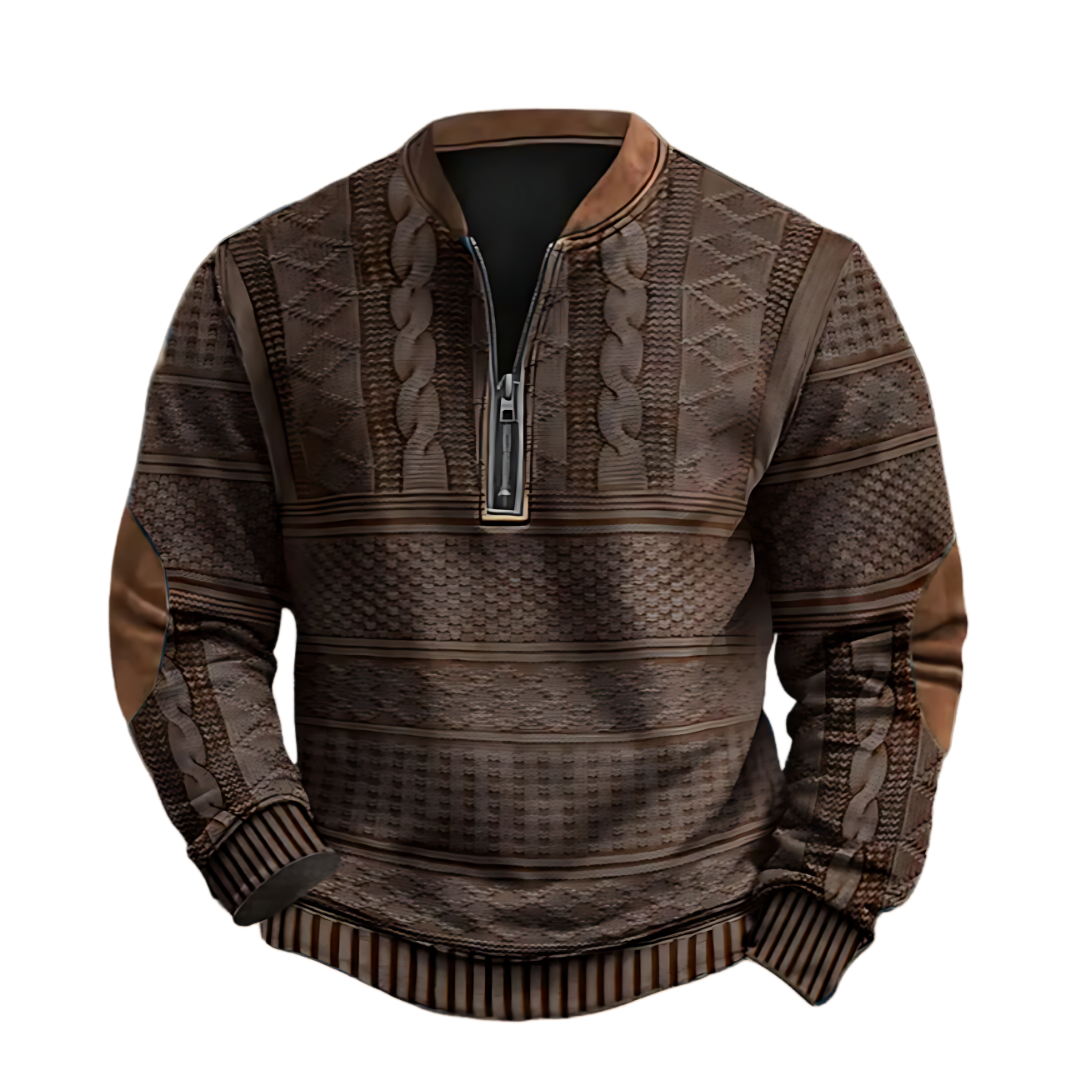 Stilværk™ | Sweatshirt med Lynlås