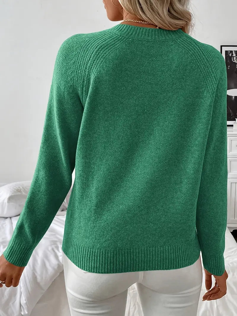 Stilværk™ | Sweater med perleknapper