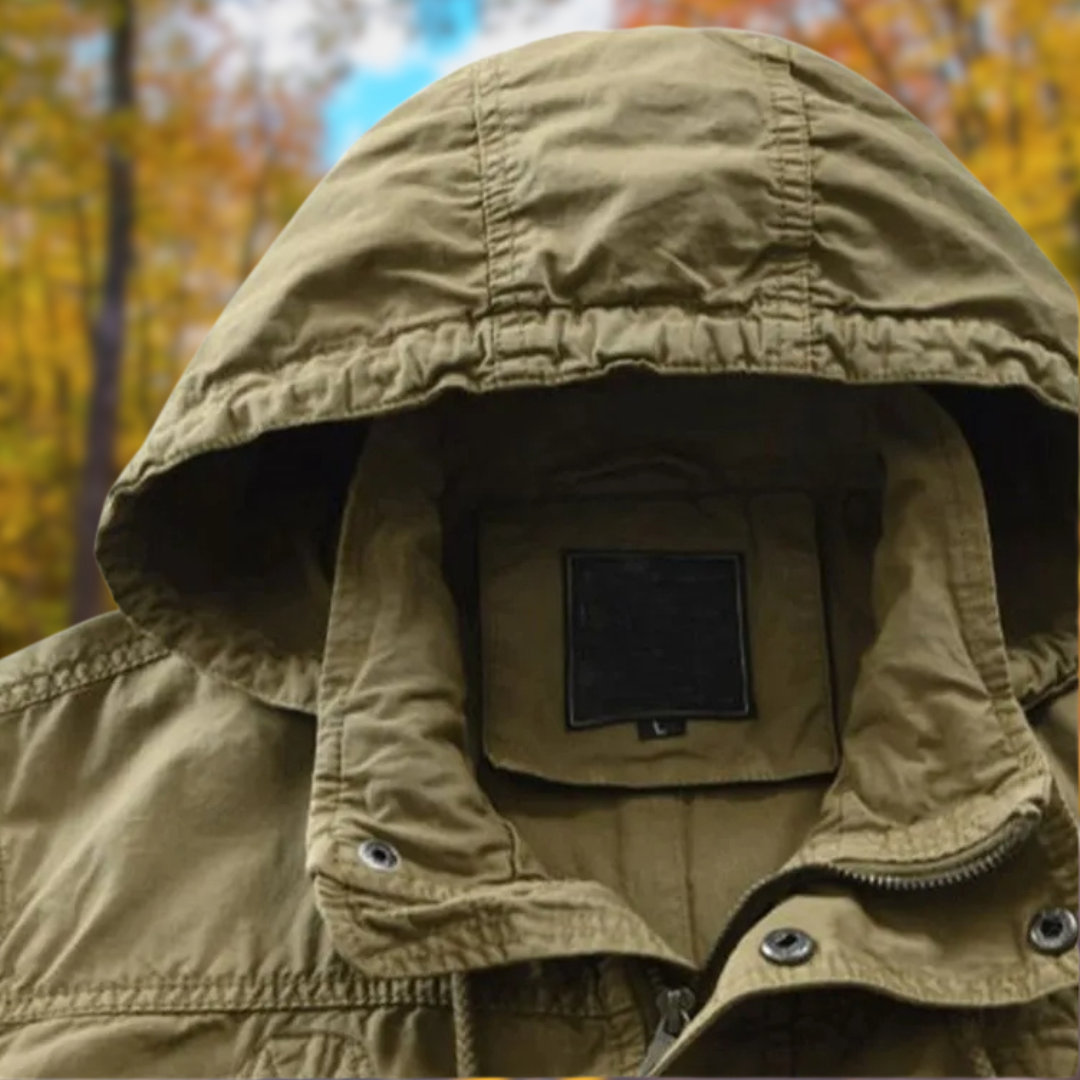 Stilværk™ | Stilfuld Hooded Jakke