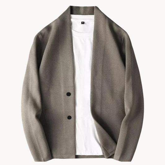 Stilværk™ | Herre Afslappet Åben-Front Cardigan