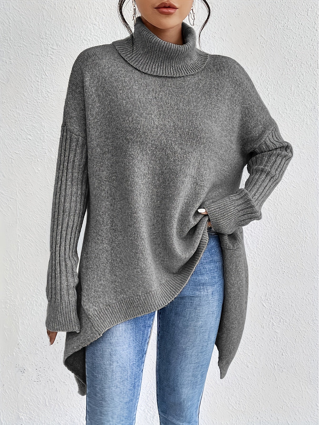 Stilværk™ | Hyggelig strik – Afslappet pasform sweater