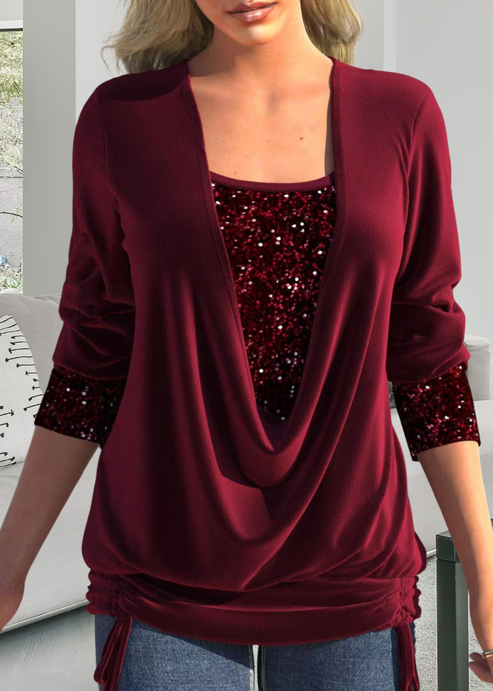 Stilværk™ | Elegant to-delt top