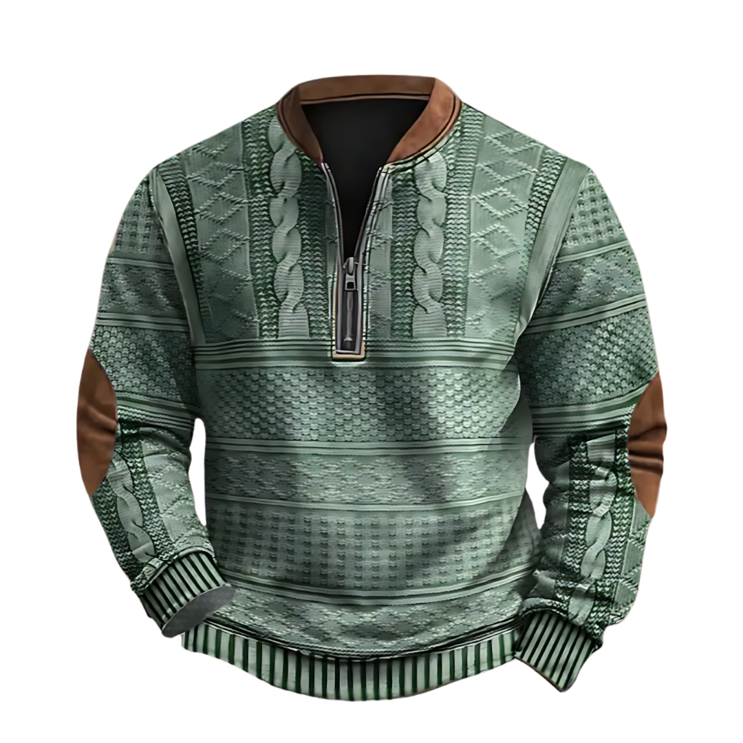 Stilværk™ | Sweatshirt med Lynlås