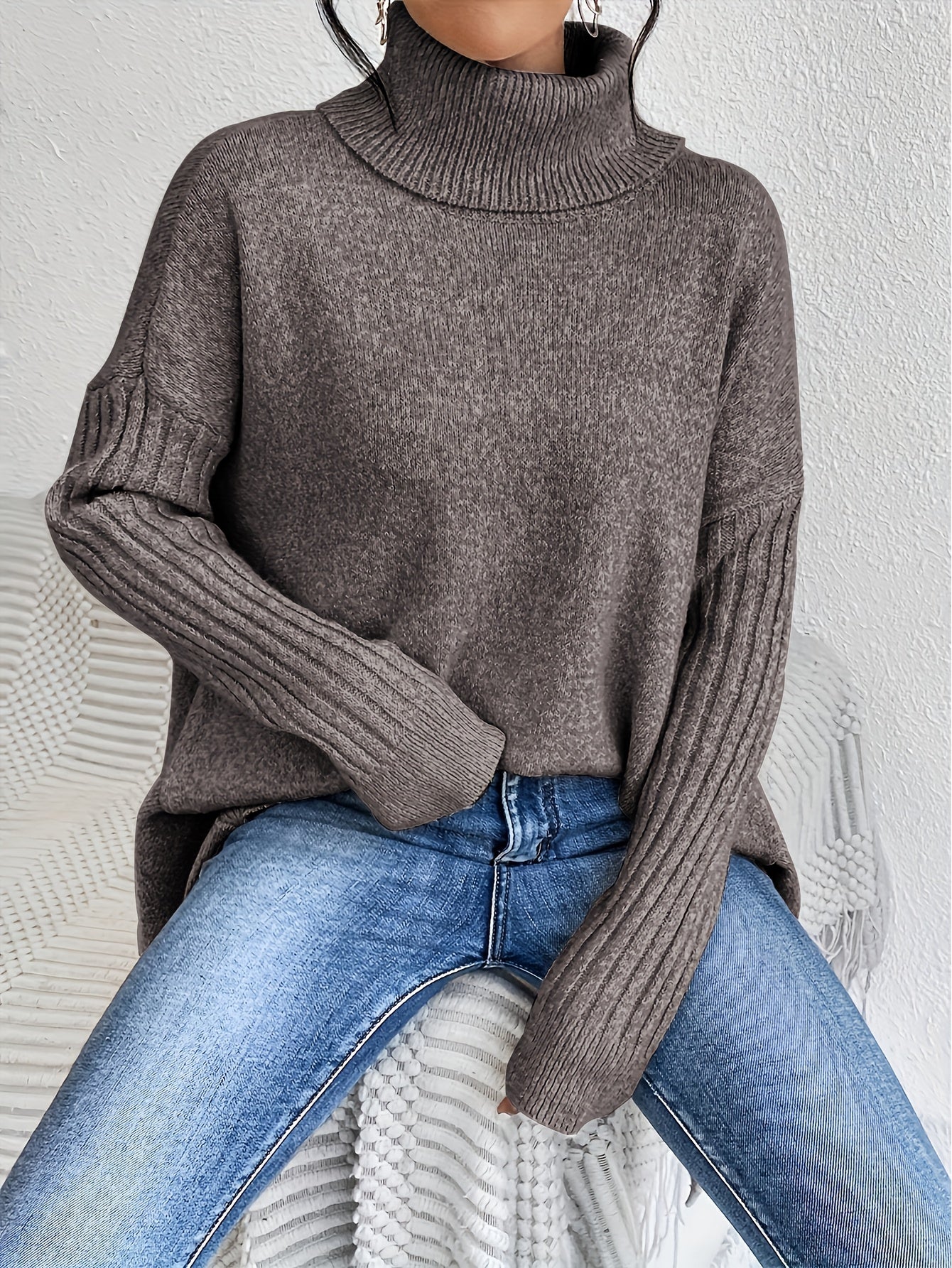 Stilværk™ | Hyggelig strik – Afslappet pasform sweater