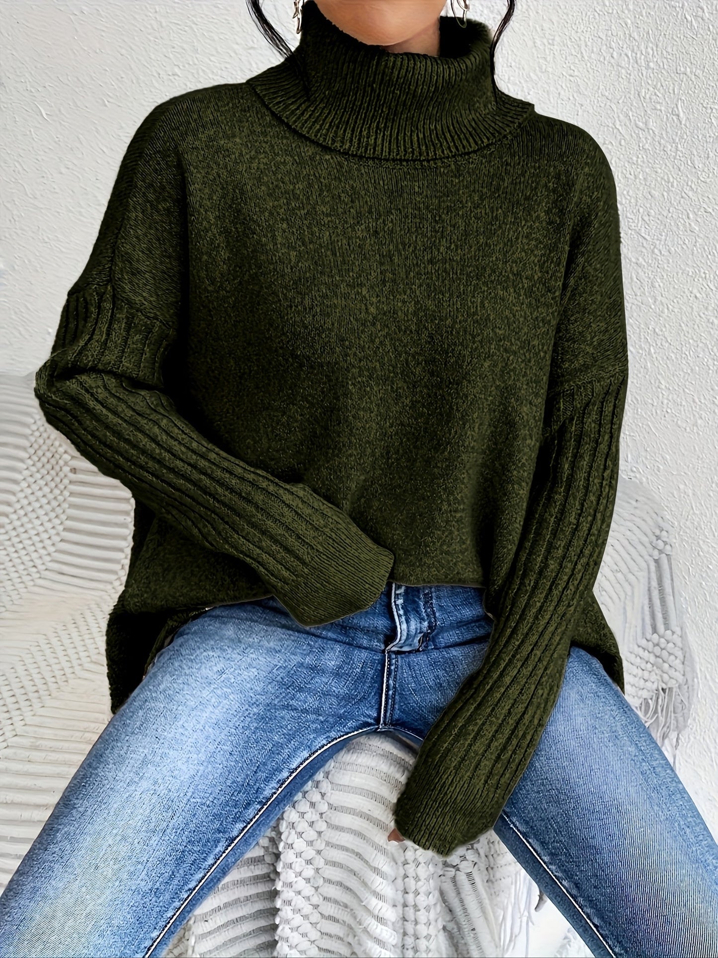 Stilværk™ | Hyggelig strik – Afslappet pasform sweater