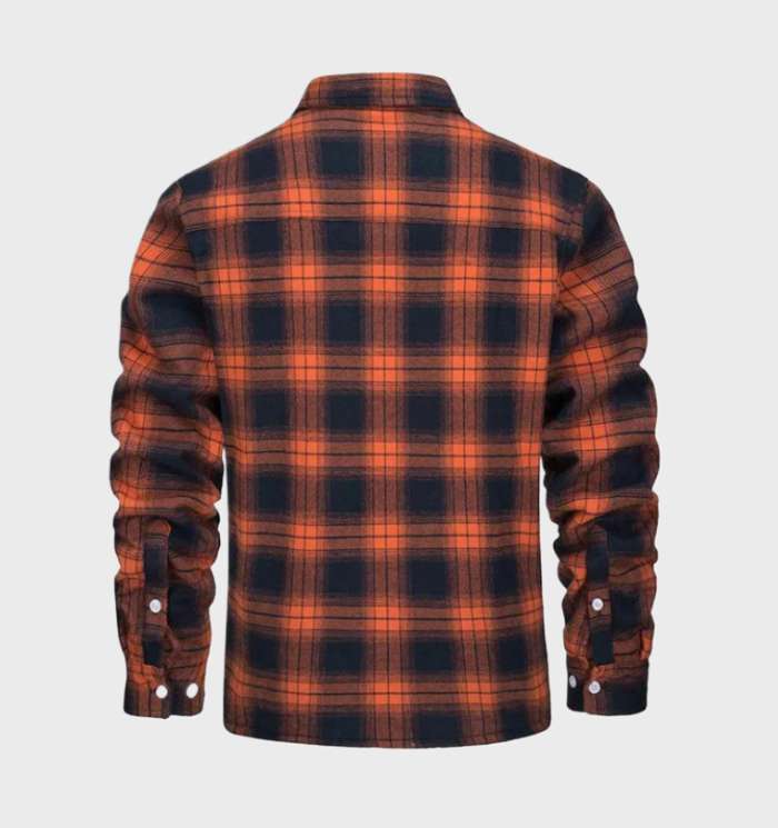 Stilværk™ | Herreternet Sherpa-foret Jakke