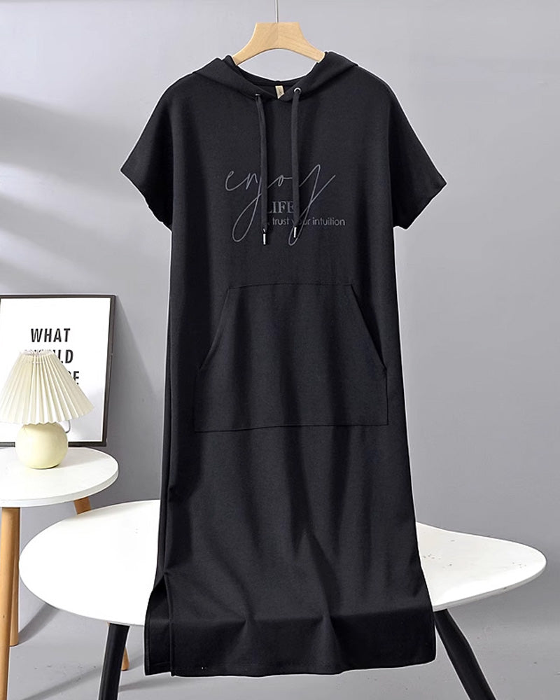 Stilværk™ | Casual Hoodie-kjole