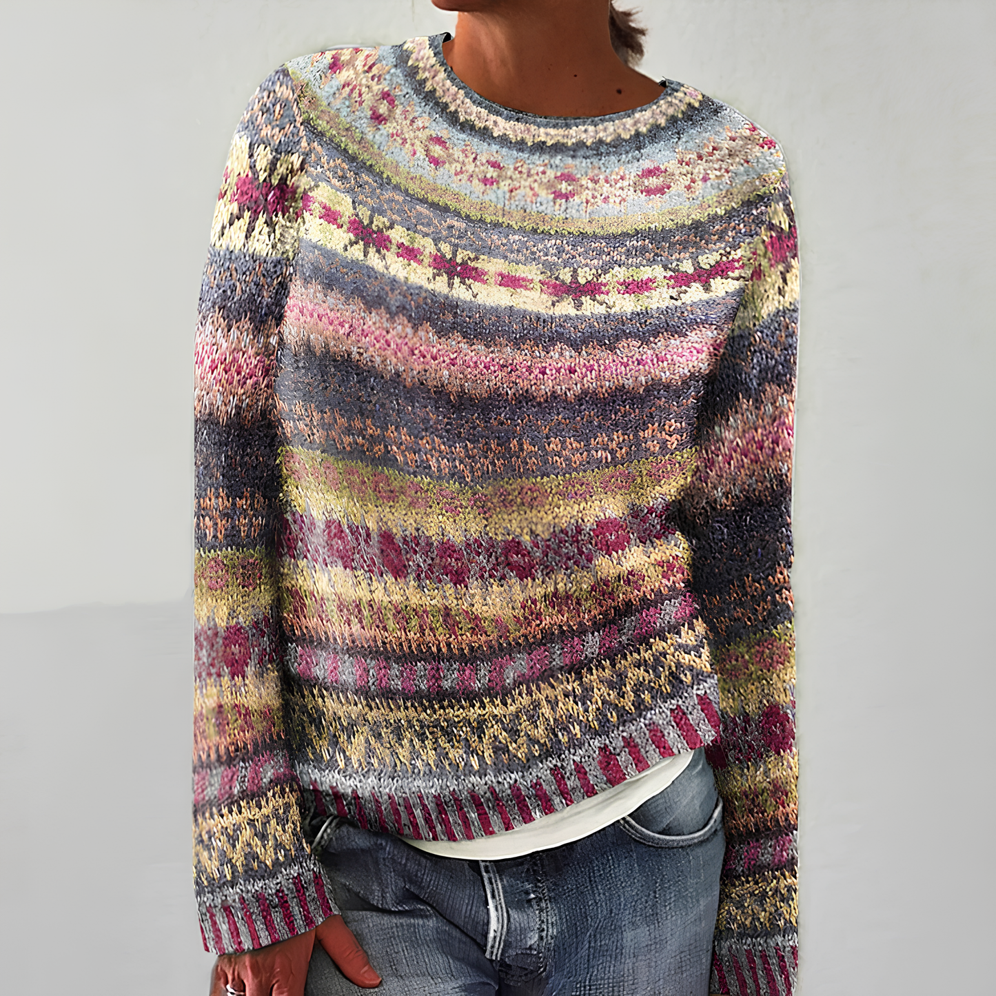 Stilværk™ | Komfortabel Elegant Sweater