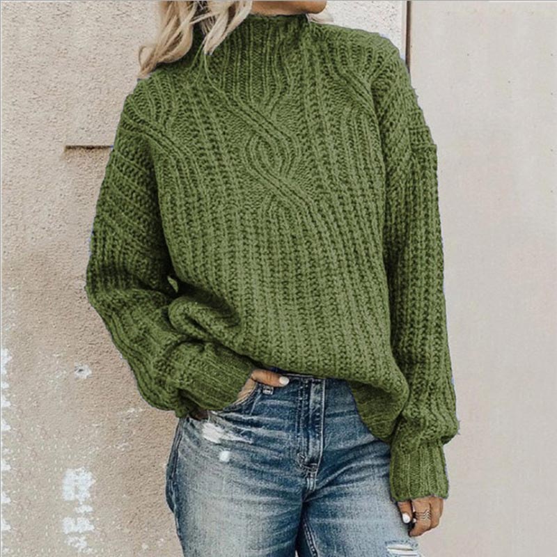 Stilværk™ | Stilfuld Og Behagelig Kabelstrikket Sweater