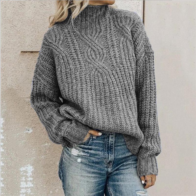 Stilværk™ | Stilfuld Og Behagelig Kabelstrikket Sweater