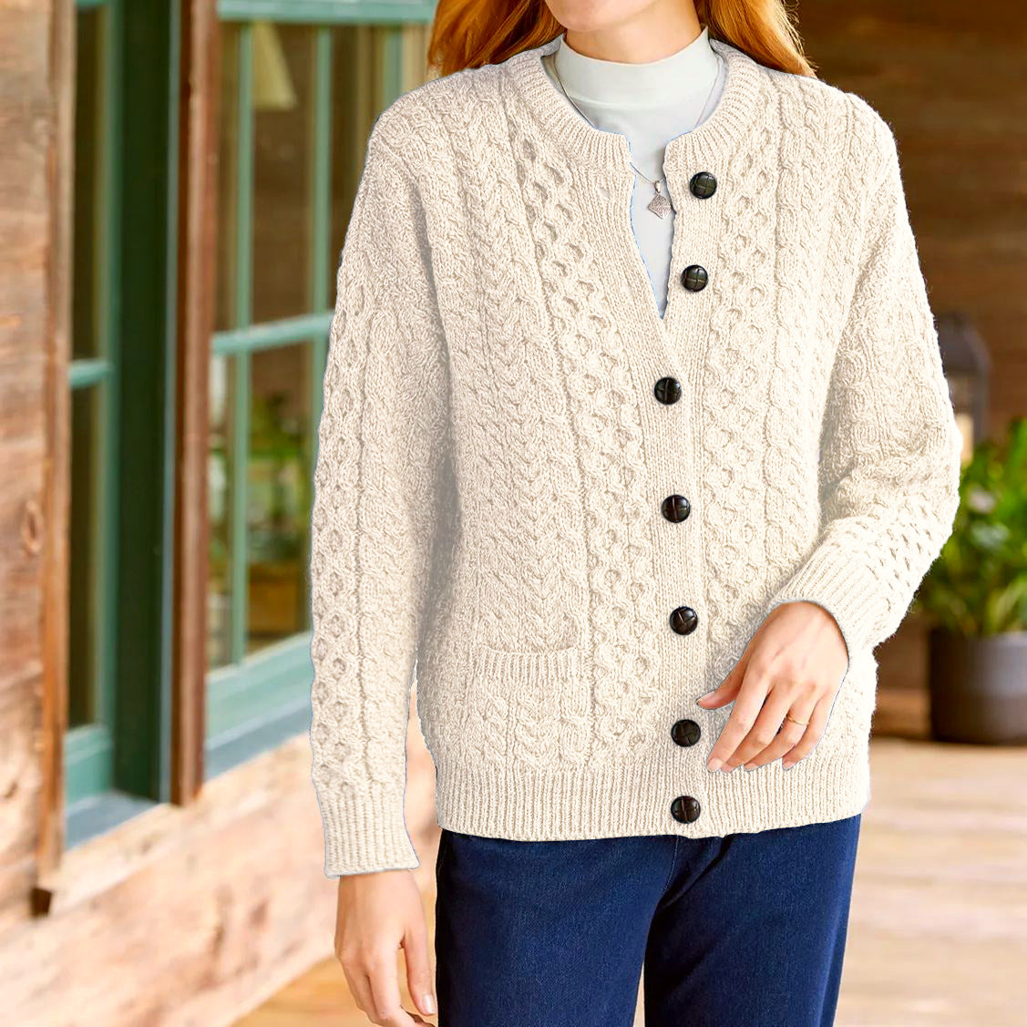 Stilværk™ | Langærmet Casual Cardigan