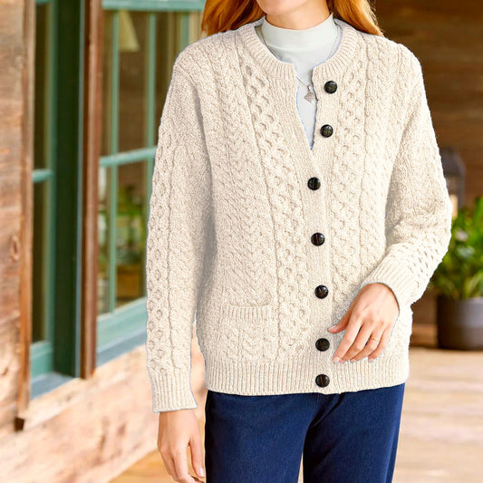 Stilværk™ | Langærmet Casual Cardigan
