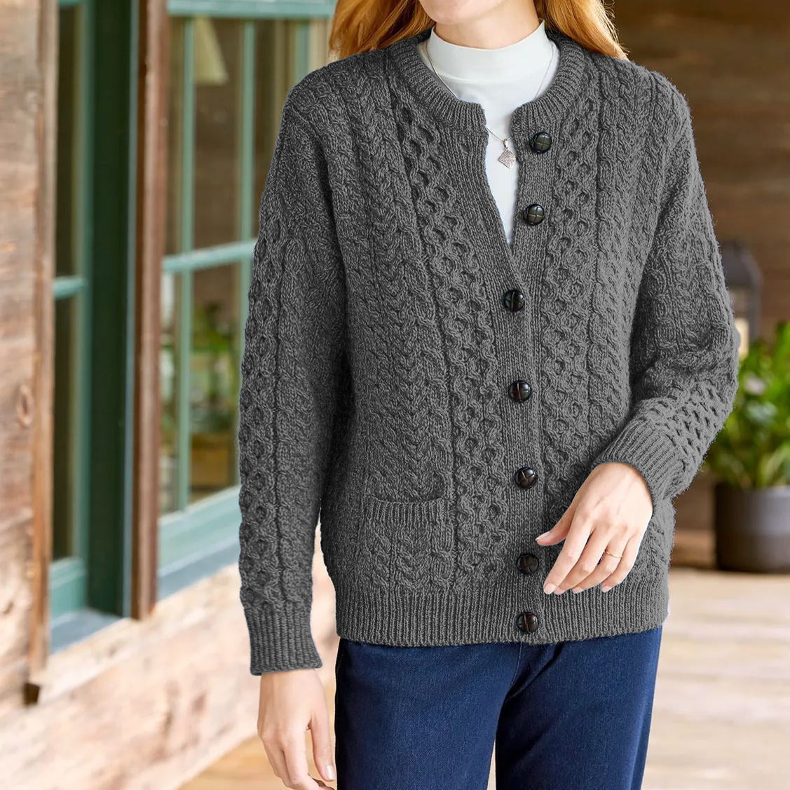 Stilværk™ | Langærmet Casual Cardigan
