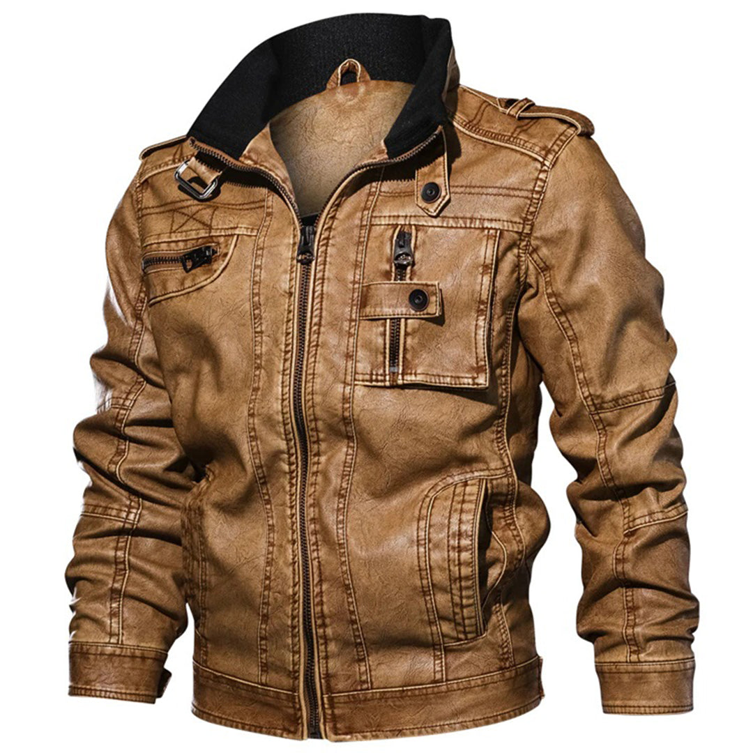 Stilværk™ | Herre Vintage Moto Jakke