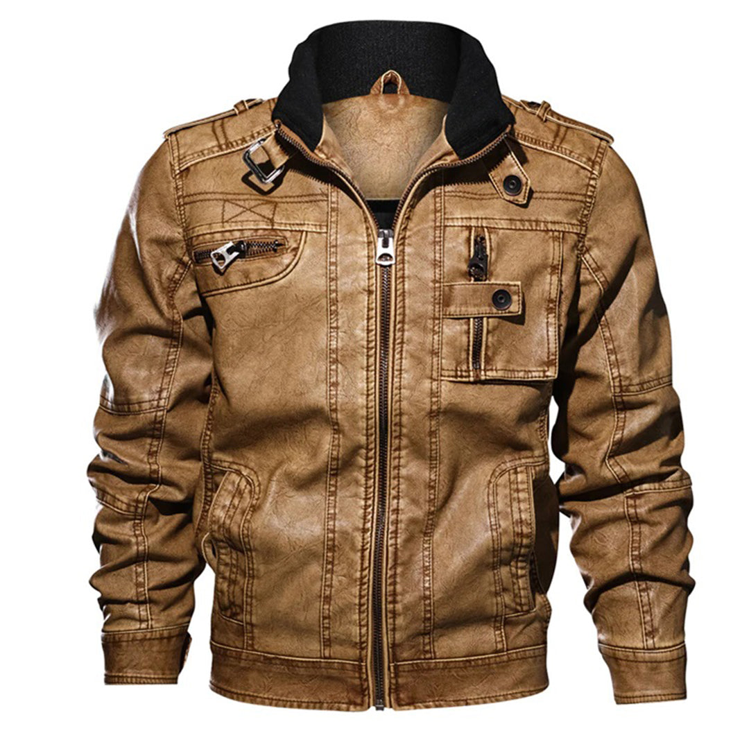 Stilværk™ | Herre Vintage Moto Jakke