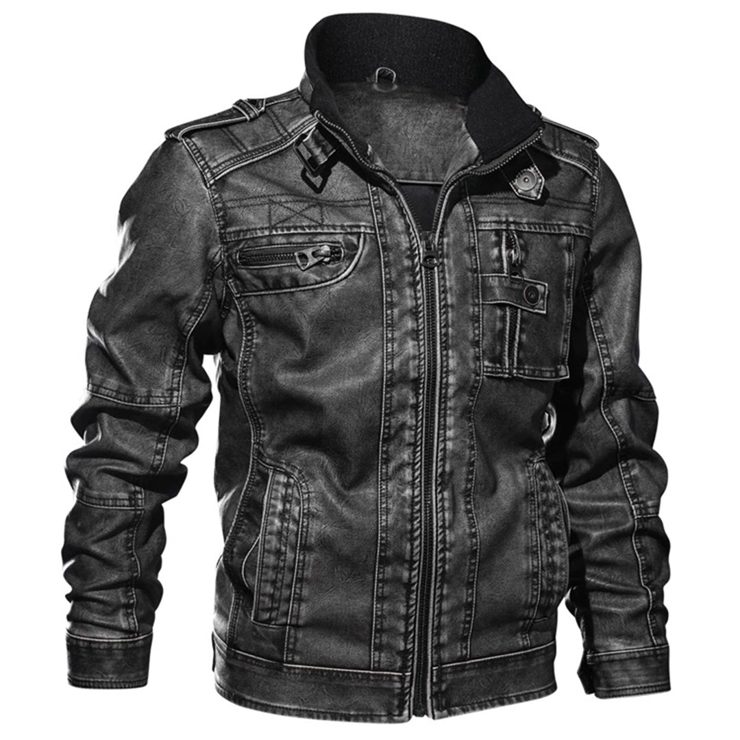 Stilværk™ | Herre Vintage Moto Jakke