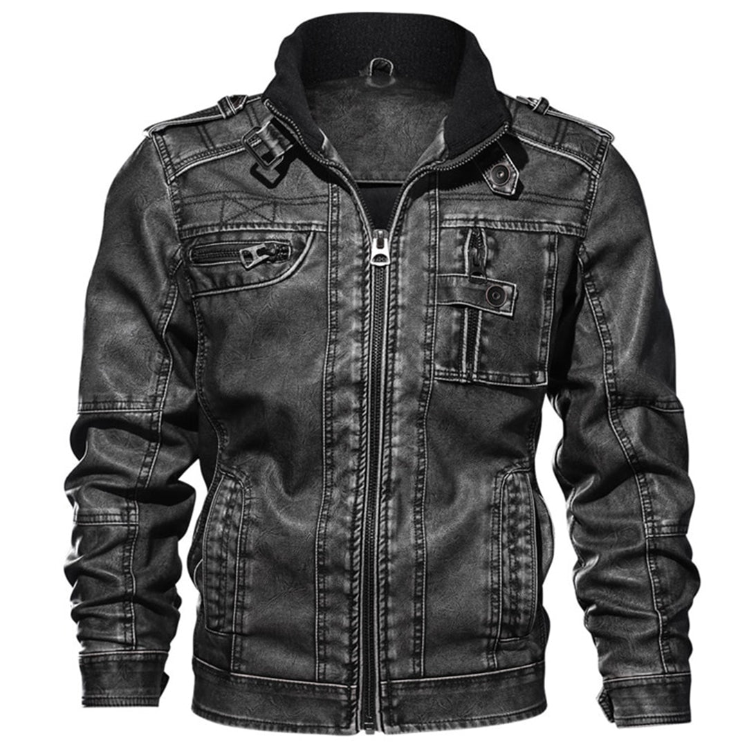 Stilværk™ | Herre Vintage Moto Jakke