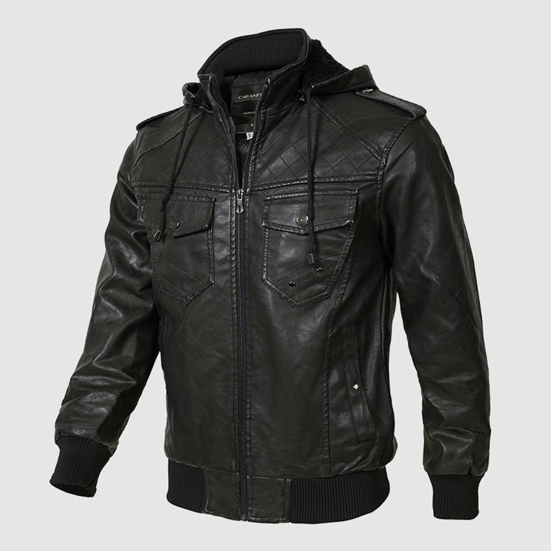 Stilværk™ | Klassisk Biker Læderjakke