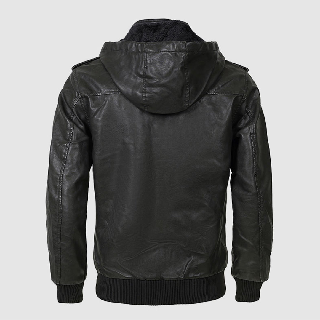 Stilværk™ | Klassisk Biker Læderjakke