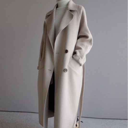 Stilværk™ | Elegant Uldfrakke