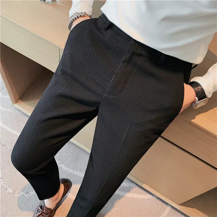 Stilværk™ | Klassiske ternede slim-fit bukser