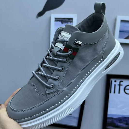 Stilværk™ | Herre Klassiske Sorte Sneakers