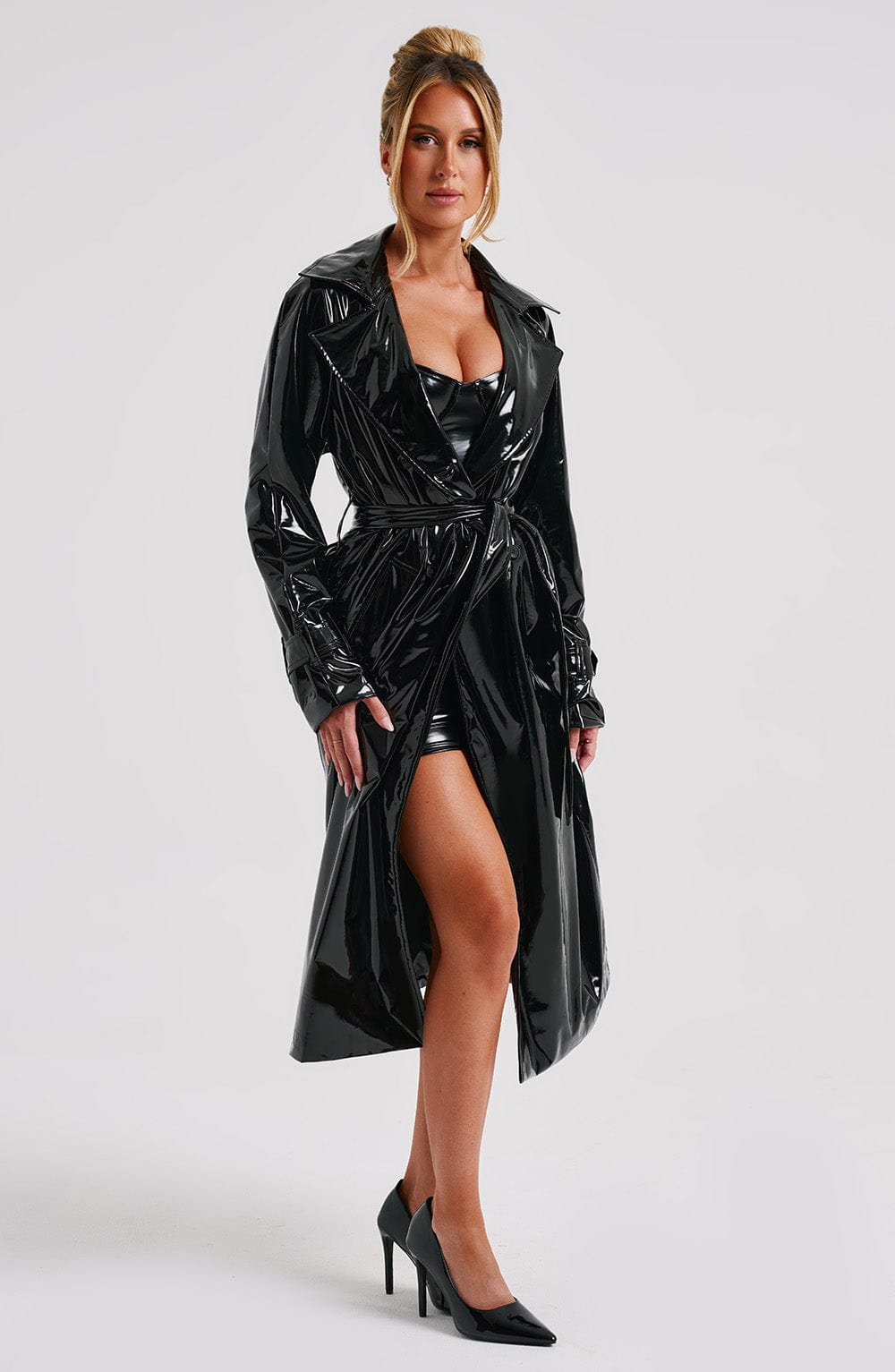 Topfitters™ | Dynasty Trenchcoat - Zwart