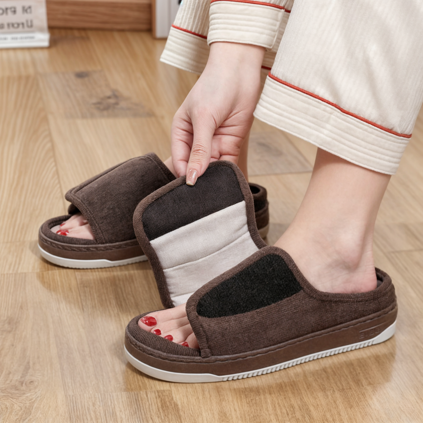 Stilværk™ Comfort Slippers | Den ideelle løsning til ømme fødder – til både mænd og kvinder!