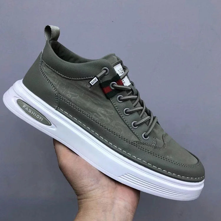 Stilværk™ | Herre Klassiske Sorte Sneakers