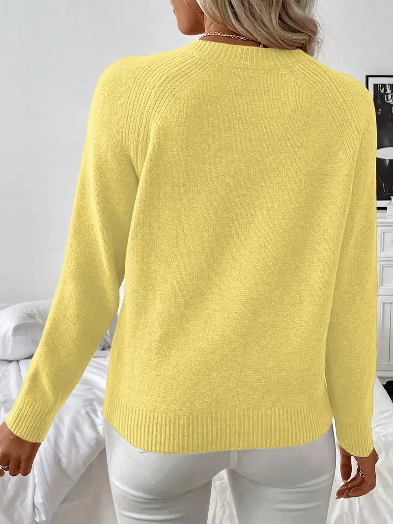 Stilværk™ | Sweater med perleknapper