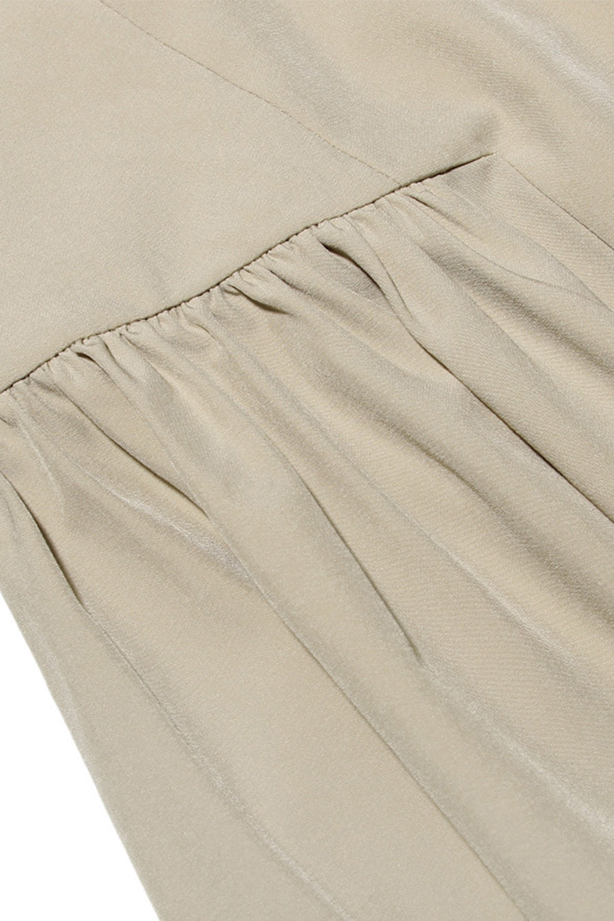 Stilværk™ | Sexy stropkjole i midi-længde