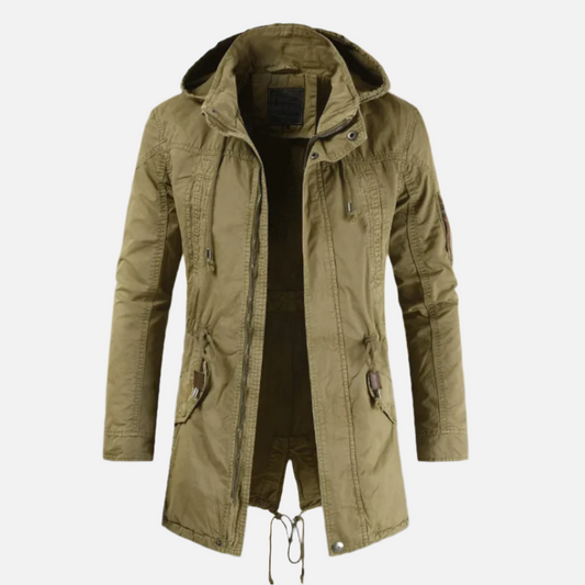 Stilværk™ | Stilfuld Hooded Jakke