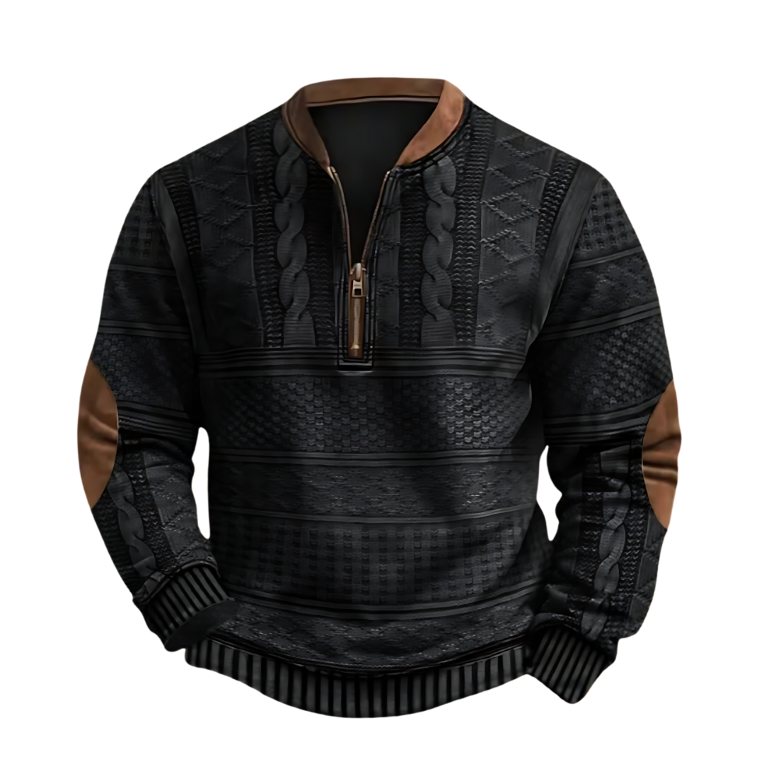 Stilværk™ | Sweatshirt med Lynlås