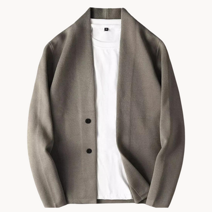 Stilværk™ | Herre Afslappet Åben-Front Cardigan