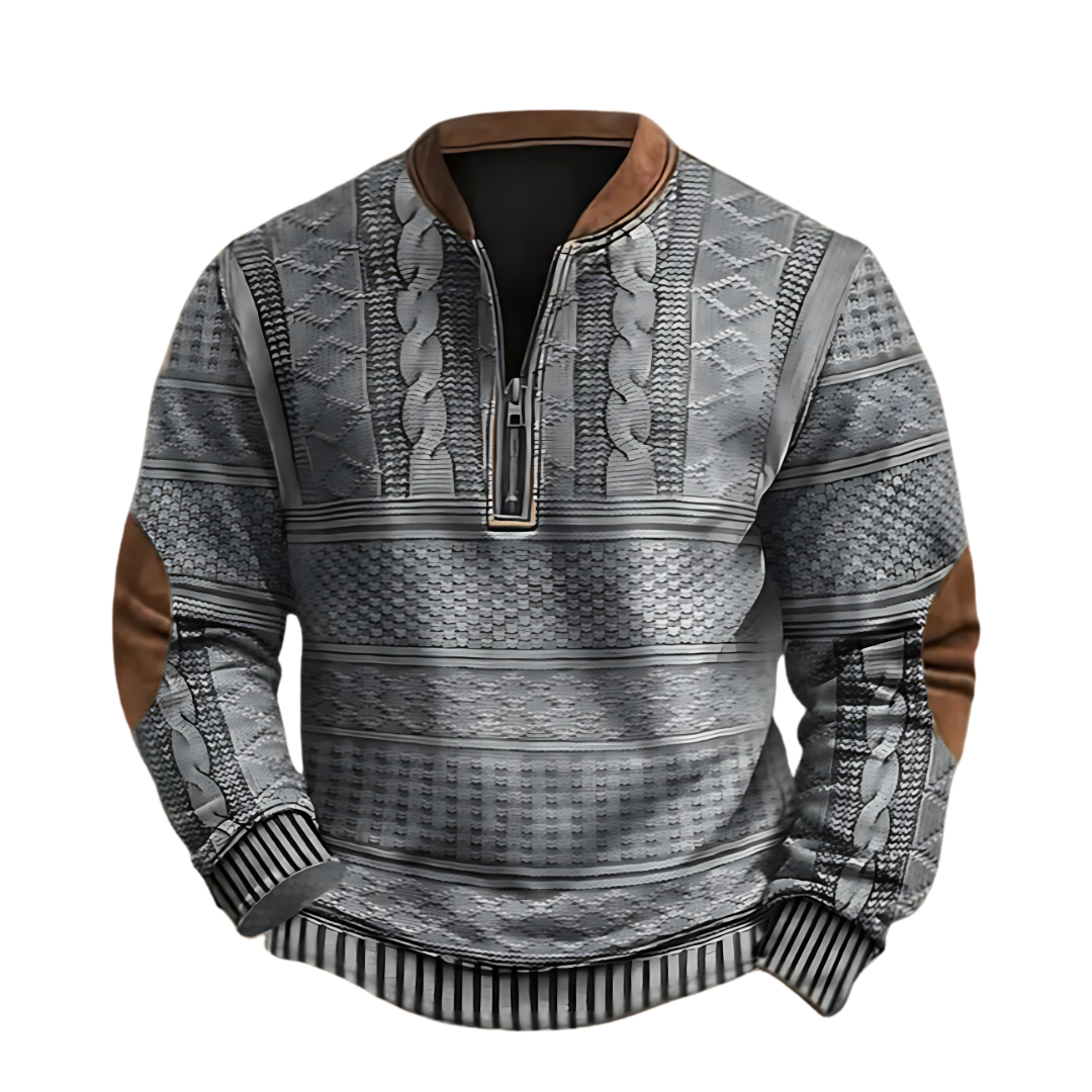 Stilværk™ | Sweatshirt med Lynlås
