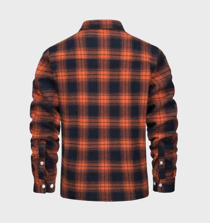 Stilværk™ | Herreternet Sherpa-foret Jakke