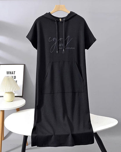 Stilværk™ | Casual Hoodie-kjole