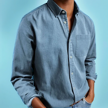 Stilværk™ | Elegant casual herreskjorte i bomuld