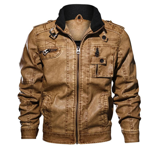 Stilværk™ | Herre Vintage Moto Jakke