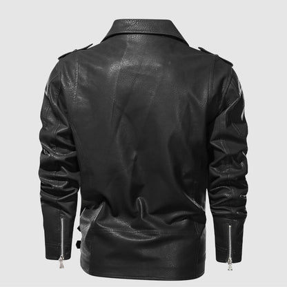 Stilværk™ | Klassisk Biker Læderjakke