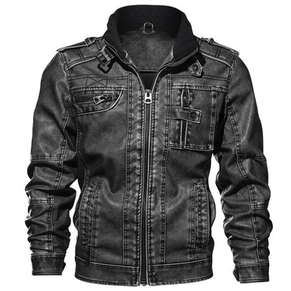 Stilværk™ | Herre Vintage Moto Jakke
