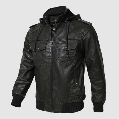 Stilværk™ | Klassisk Biker Læderjakke