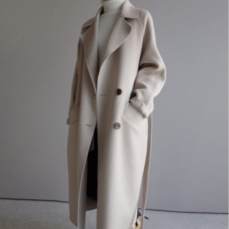 Stilværk™ | Elegant Uldfrakke